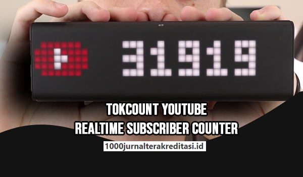 TokCount Youtube live realtime subscriber