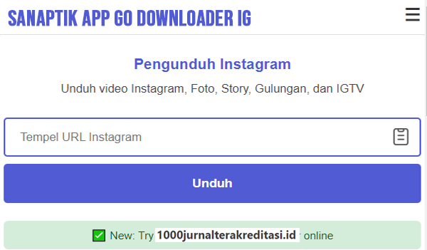 snaptik app go downloader ig